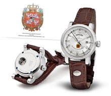 Kronsegler Dresden Green Ladies Diamond Automatic rhod. - silver