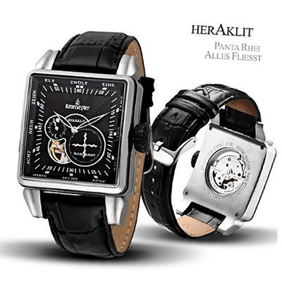 Kronsegler Heraklit Automatic steel - onyx