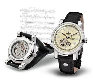 Kronsegler Limit. Edition "Johannes Brahms" steel-ivory