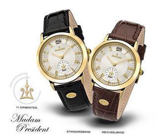 Kronsegler Madam President Diamond Ladies golden-silver