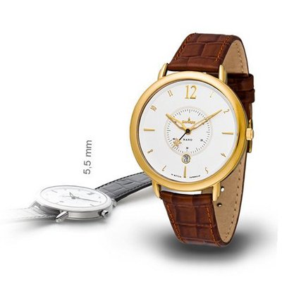 Kronsegler Nano golden-white (arabic) superflat