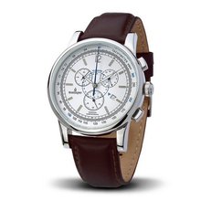 Kronsegler Poseidon Chronograph steel - white