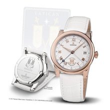Official Vatican Observatory "Sacristan" - Ladies Quartz rose-white