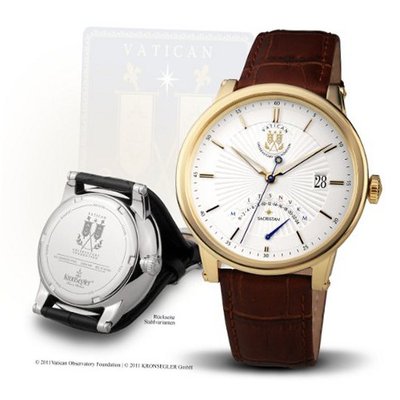 Official Vatican Observatory "Sacristan" - Quartz gold-white