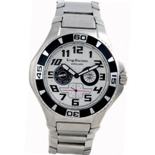 Krug Baumen 140501KM Vanguard Silver Black Steel
