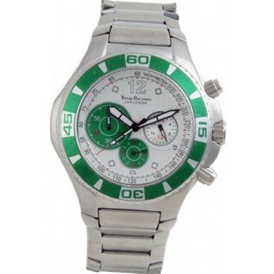 Krug Baumen 140603KM Challenger Silver Chronograph