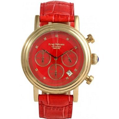 Krug Baumen 150588DM Enterprise Diamond Red-Gold Dial