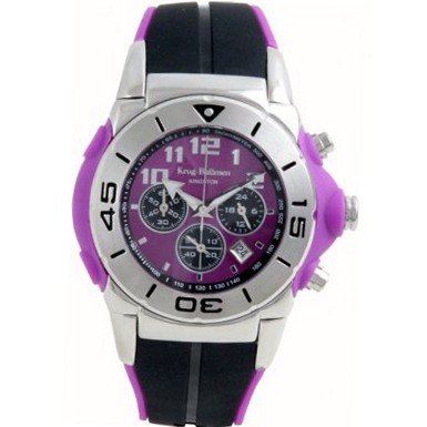 Krug Baumen 160510KM Kingston Gents Purple And Black Chronograph