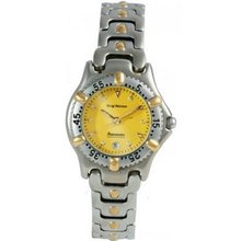 Krug Baumen 19166KL Ladies Oceanmaster Two Tone Yellow Dial