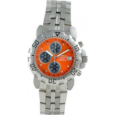 Krug Baumen 241269DM-O Sportsmaster Diamond Orange Dial