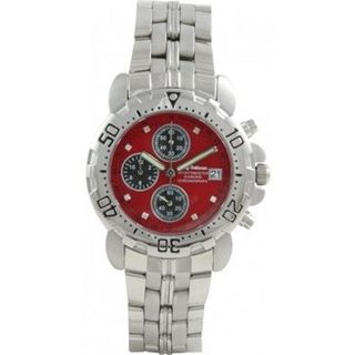 Krug Baumen 241269DM-R Sportsmaster Red Diamond Chronograph