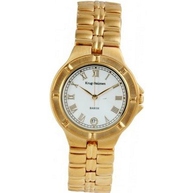 Krug Baumen 4959KM Gents Baron White Dial