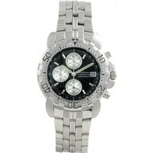Krug Baumen 7186G-BK Sportsmaster Black Chronograph