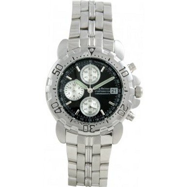 Krug Baumen 7186G-BK Sportsmaster Black Chronograph