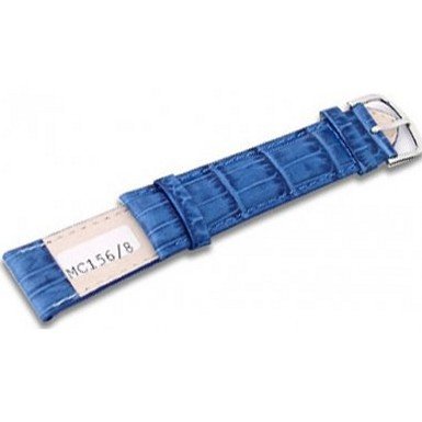 Krug Baumen MC1568G Sky Blue Leather Replacement Principle Strap