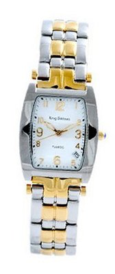 Krug-Baumen Tuxedo White Dial Two Tone Bracelet
