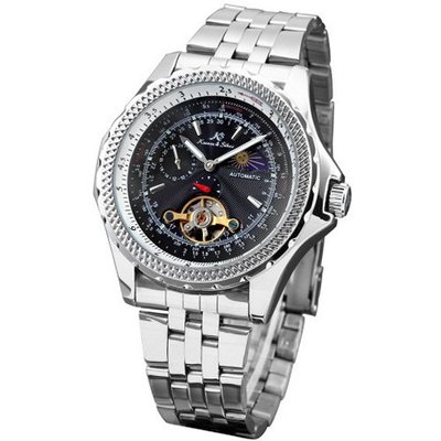 KS Luxury Tourbillion Moon Phase Automatic Mechanical Sport Wrist KS070