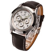 Ks Navigator Series Luxury Automatic Mechanical Day Date 24Hour Wrist KS126 White