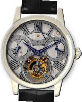 KULTUhR Automatic Self Winding Tourbillon with Anthracite Hand-Skeletonized Dial Limited Edition