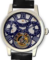 KULTUhR Automatic Self Winding Tourbillon with BluishHand-Skeletonized Dial Limited Edition