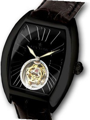 KULTUhR Superstar Tourbillon with Black Numerals on Astro Black Dial - Black Case Limited Edition