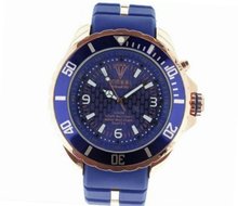 KYBOE ROSE GOLD BLUE WATCH : RG-002 (48)