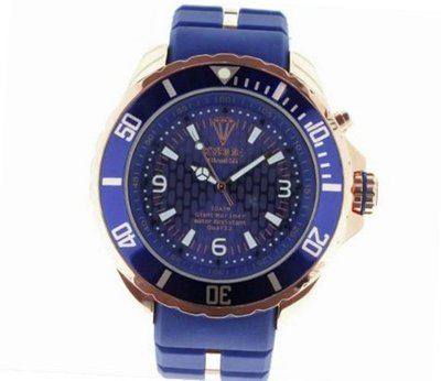 KYBOE ROSE GOLD BLUE WATCH : RG-002 (48)