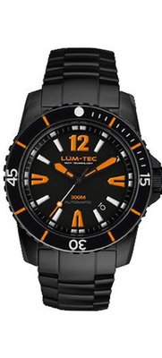 LUM-TEC 300M-3 Black PVD Analog