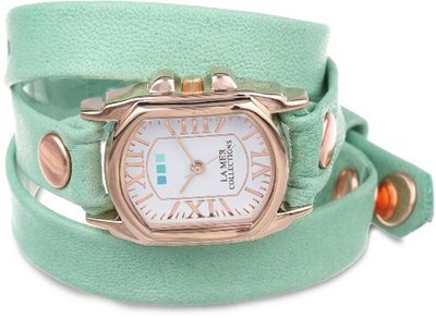 La Mer Collections LMCHATEAU1002 Melon Rose Gold Chateau Wrap