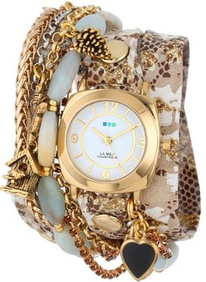 La Mer Collection's LMMULTI1010 Algonquin Charms Wrap