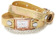 La Mer Collections LMMULTI4001 Ivory Frost Multichain Wrap