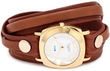 La Mer Collections LMODY1005 Layered Wraps Brown Washed Layered Odyssey Case