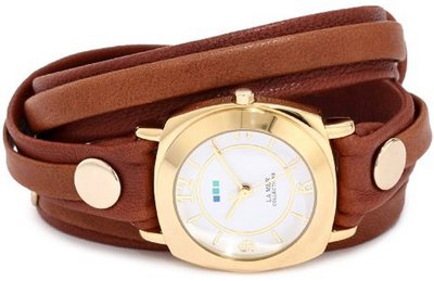 La Mer Collections LMODY1005 Layered Wraps Brown Washed Layered Odyssey Case