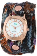 La Mer Collection's LMODY5000 Purple Butterfly Print Wrap