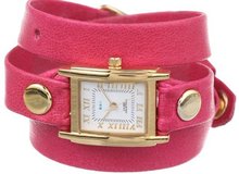 La Mer Collections LMSTW3010 Washed Berry Gold Simple Wrap