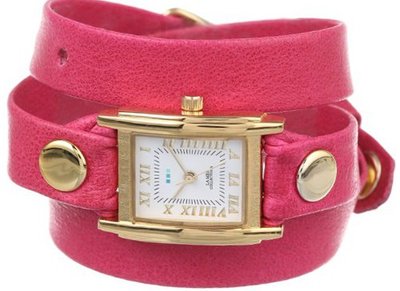 La Mer Collections LMSTW3010 Washed Berry Gold Simple Wrap