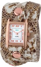 La Mer Collection's LMSTW4003 Brown-White Flower Print Wrap