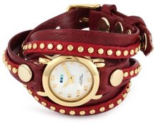 La Mer Collections LMSW5003 Bordeaux Bali Studs Wrap