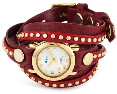 La Mer Collections LMSW5003 Bordeaux Bali Studs Wrap