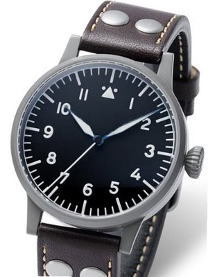 Laco Hof Type A Dial Swiss Quartz Pilot with Sapphire Crystal 861744