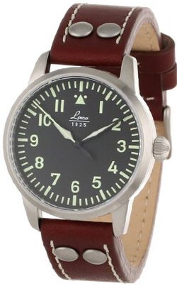 uLaco/1925 Laco 1925 - 861798 - Montre Femme - Automatique - Analogique - Bracelet Cuir Marron 