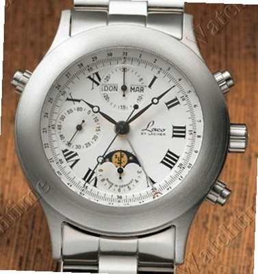 Laco Moonphase Chronograph