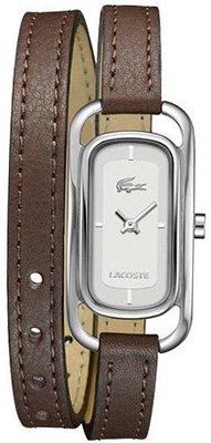 Brown Lacoste Sienna Leather Strap 2000727