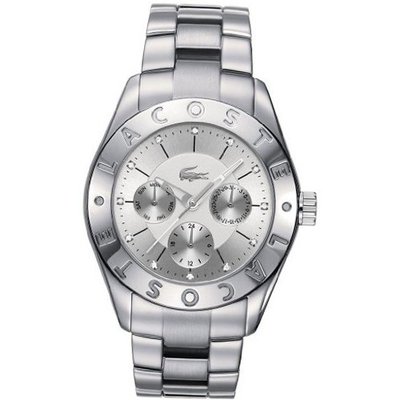 Lacoste 2000761 38mm Silver Steel Bracelet & Case Mineral