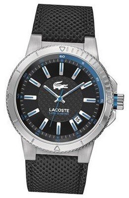 Lacoste 2010676 Darwin - Black Dial Stainless Steel Case Quartz Movement