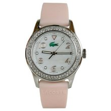 Lacoste Advantage Mother of Pearl Dial Rubber Strap Ladies 2000663