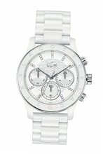 Lacoste Charlotte Chronograph Plastic - White #2000805