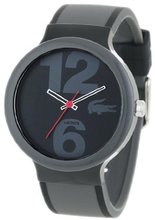 Lacoste Goa Black Dial Black Polyurethane Unisex 2010545