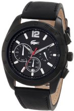 Lacoste Panama Black Dial Black Nylon Strap 2010609