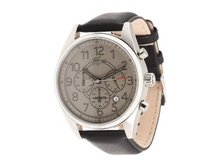 Lacoste Zaragoza Chronograph Brown Dial Black Leather 2010622